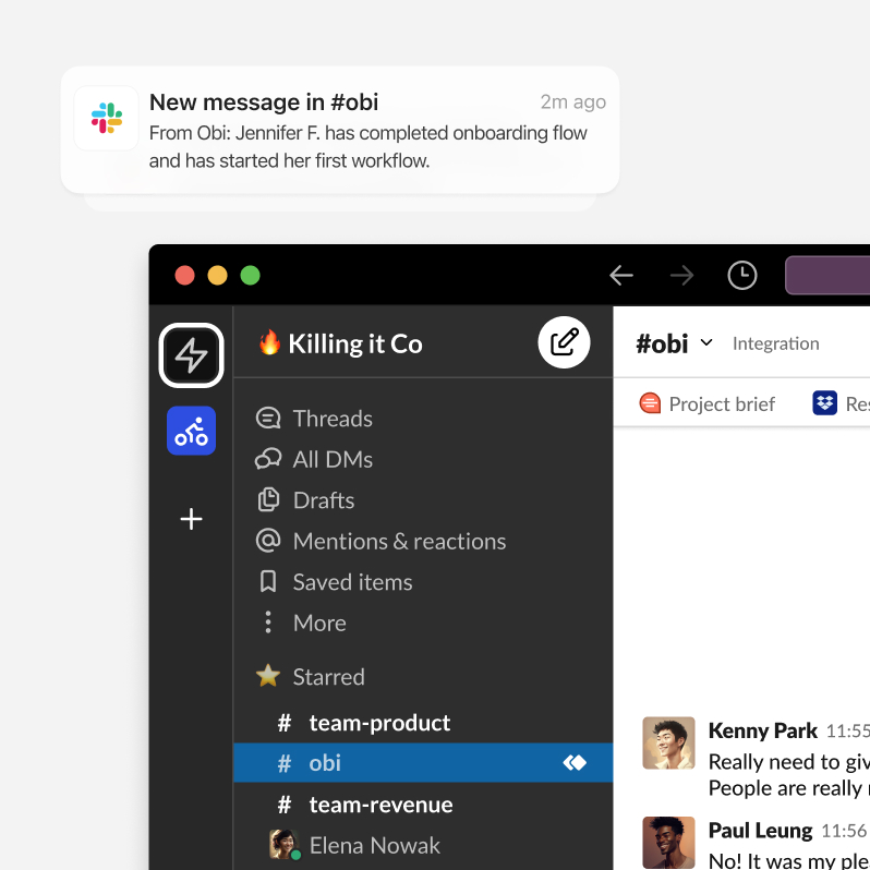 Provides insights to product and customer teams