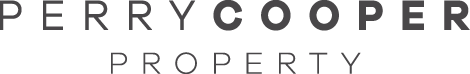 Perry Cooper Property logo with the words 'Perry Cooper' in bold uppercase letters and 'Property' below in smaller uppercase letters.