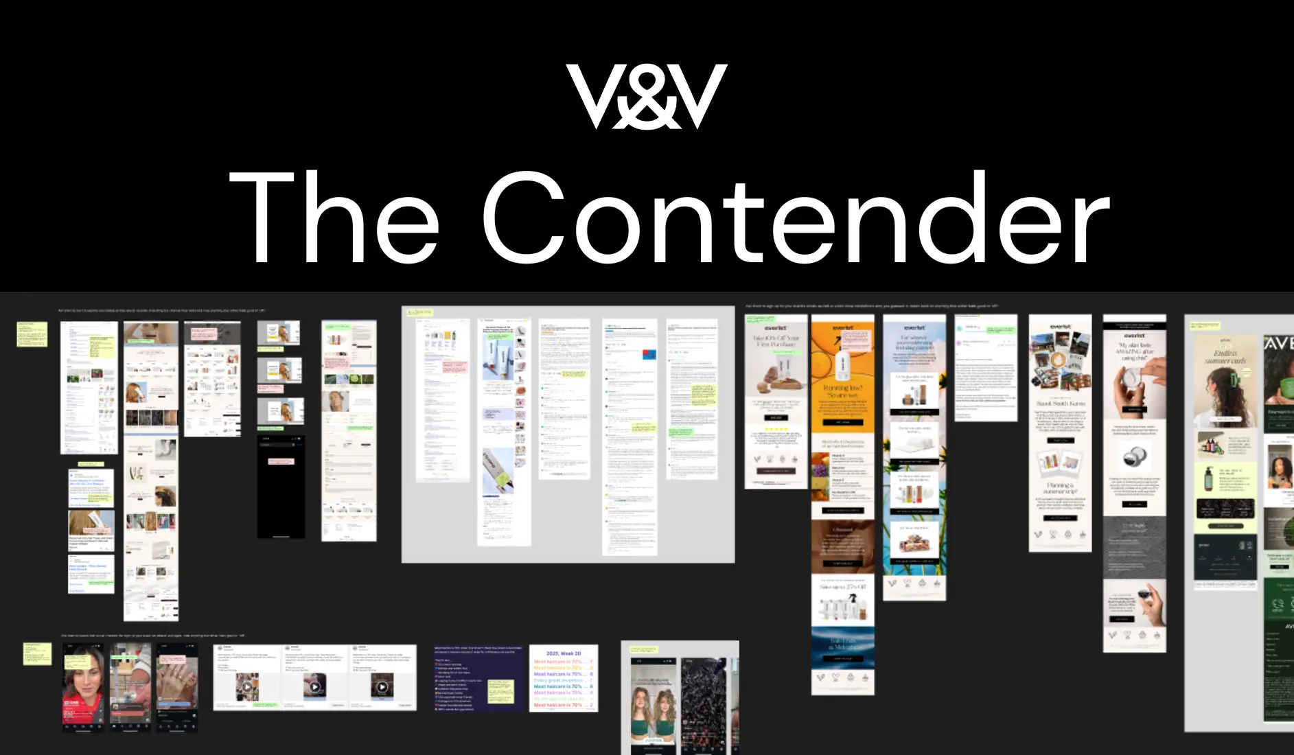 Everist brand exploration board – The Contender newsletter