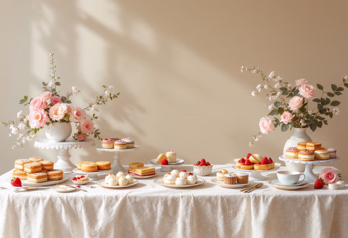 image of themed event decorations (for a bakery)