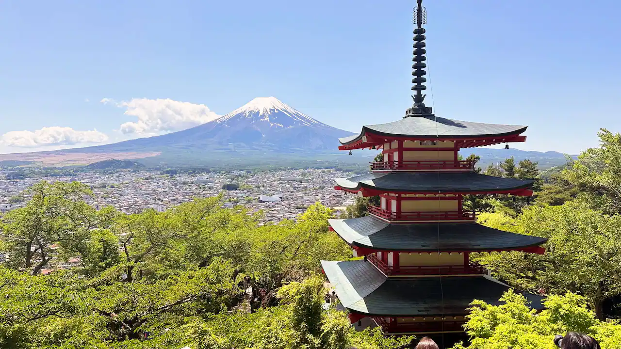 View of Mt. Fuji