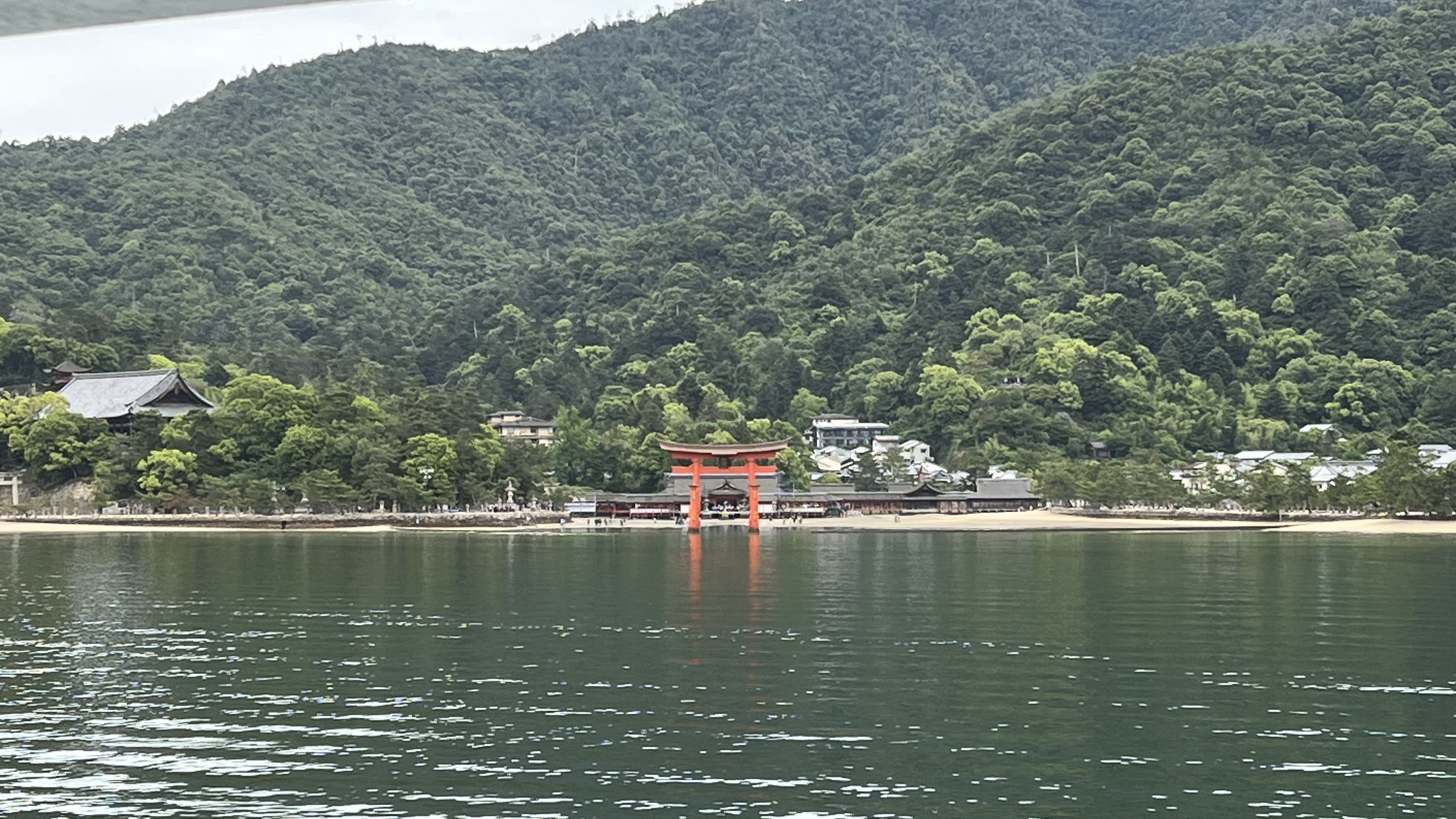 Tranquil water temple