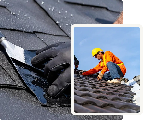 Temporary make-safe (tarping)