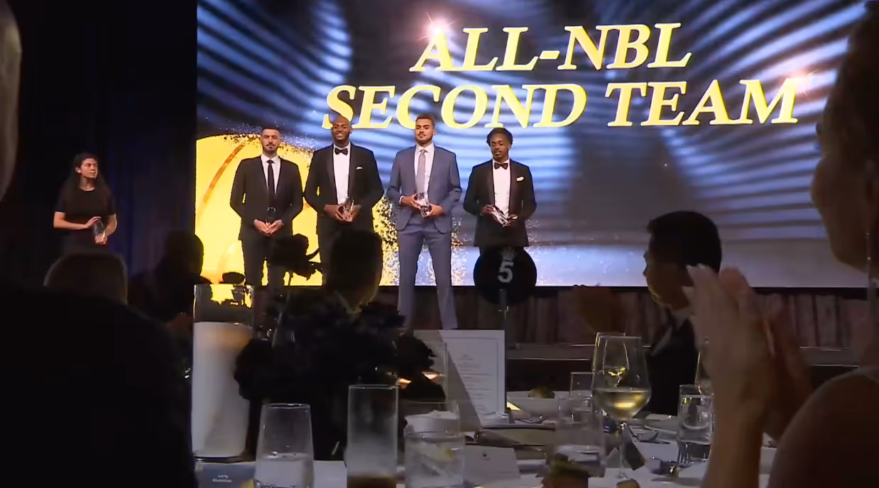 WATCH:  Two Breakers Named in All-NBL Second Team
