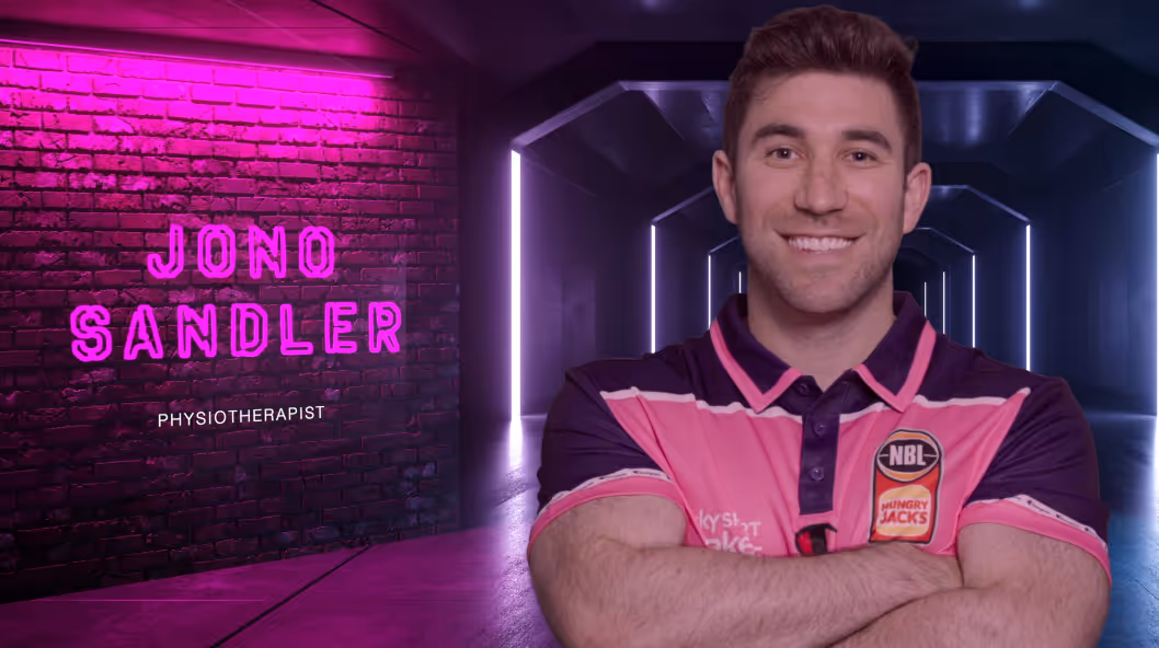 NBL23 - Staff Profile 1 of 2 - Physiotherapist Jono Sandler