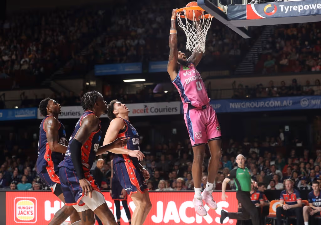 Brilliant Breakers Bulldoze Through Adelaide in Record Breaker