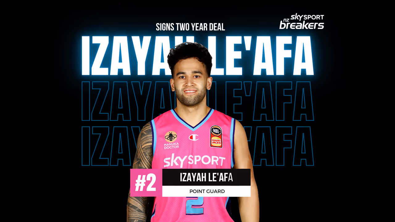 Sixth Kiwi Signed to Sky Sport Breakers' Roster