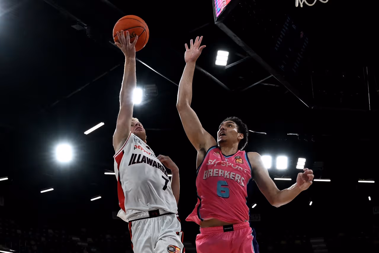 Shamir and Galloway press conference vs Illawarra Hawks