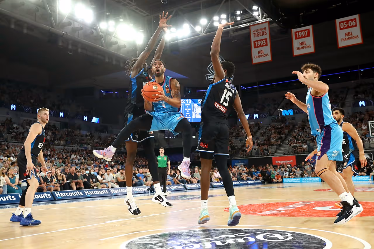 Shamir and Siva press conference vs Melbourne United