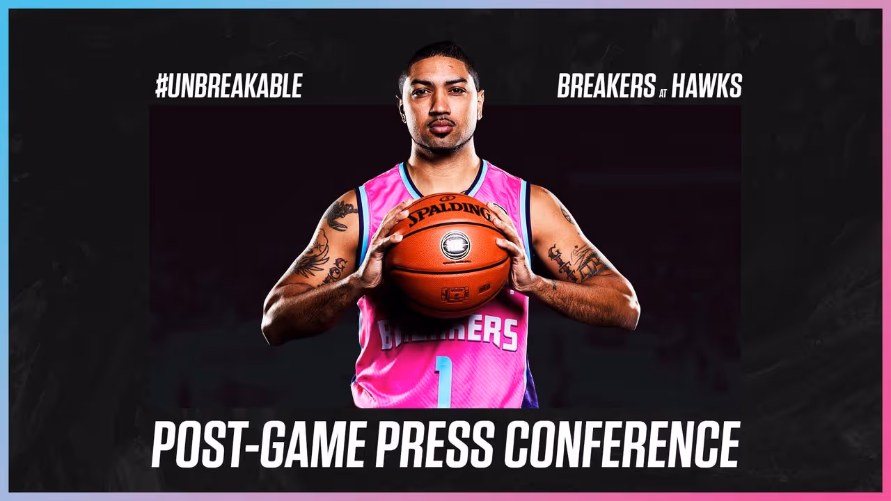 Shamir and Siva Press Conference vs. Illawarra Hawks