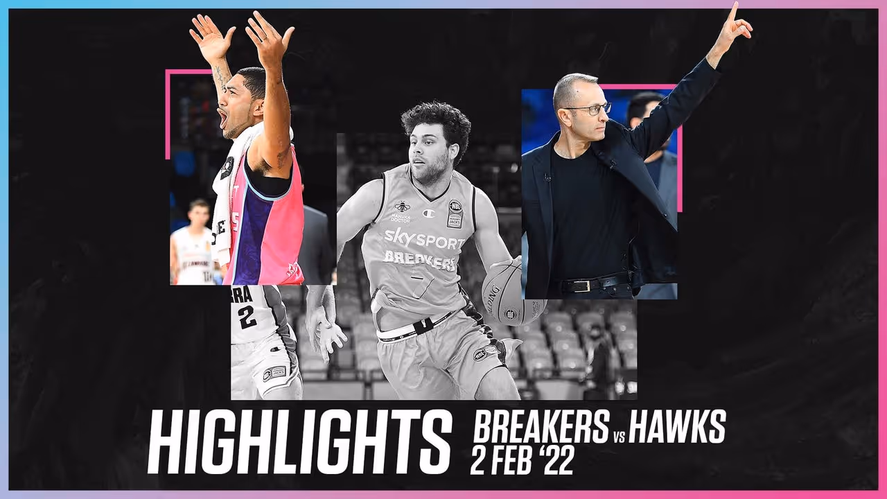 New Zealand Breakers highlights vs. Illawarra Hawks