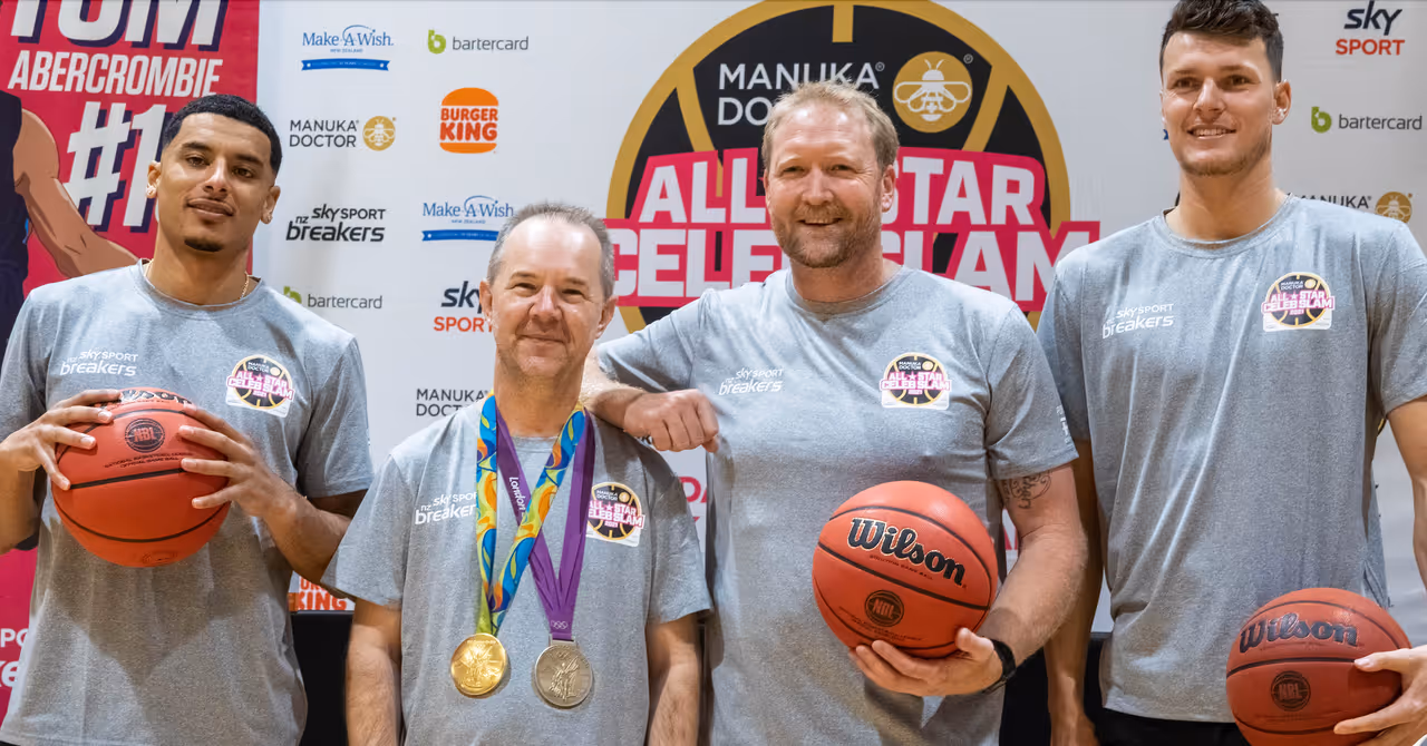 The Manuka Doctor All Star Celeb Slam is Back to help make Kiwi Kids Wishes Come True