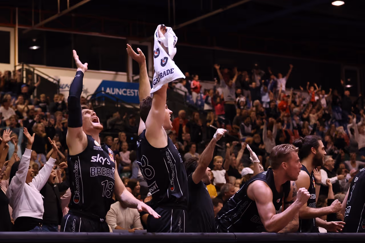 Breakers Celebrate #23 CJ Bruton