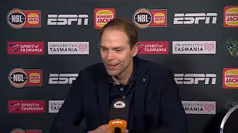 Petteri Koponen press conference vs Tasmania JackJumpers - Round 5 NBL26