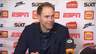 Petteri Koponen press conference vs Brisbane Bullets - Round 1 NBL26