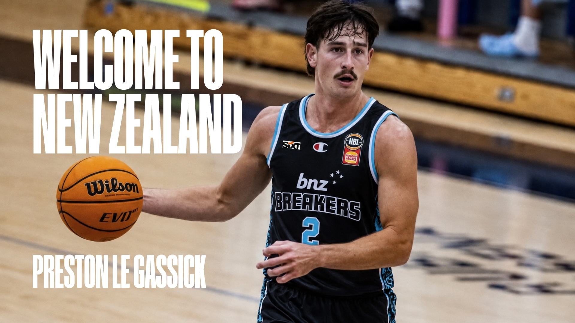 BNZ Breakers Sign "Young Gun" Sharpshooter Preston Le Gassick