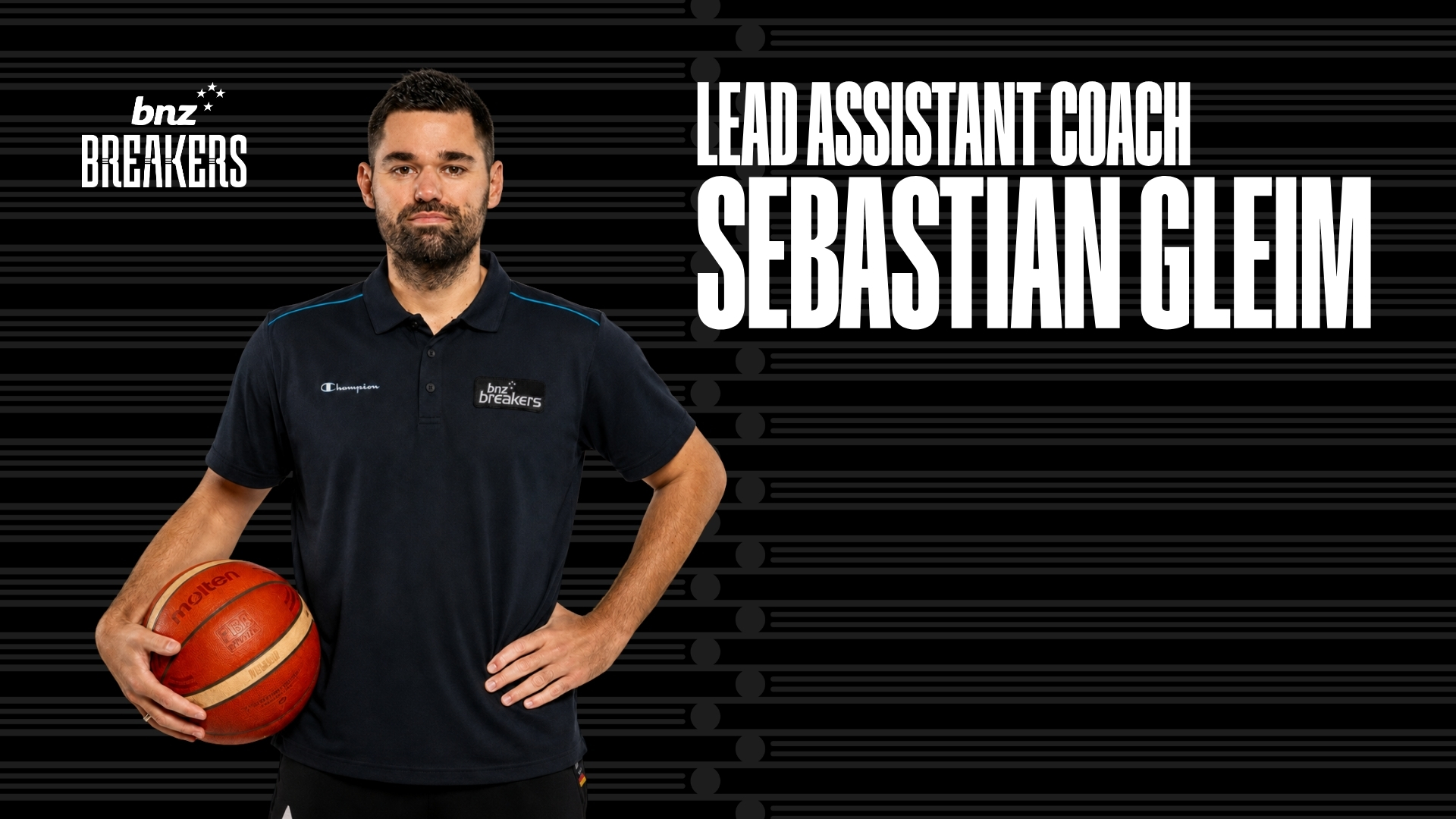 World Cup Winning Chemistry Reunited: Sebastian Gleim Appointed BNZ Breakers Lead Assistant Coach