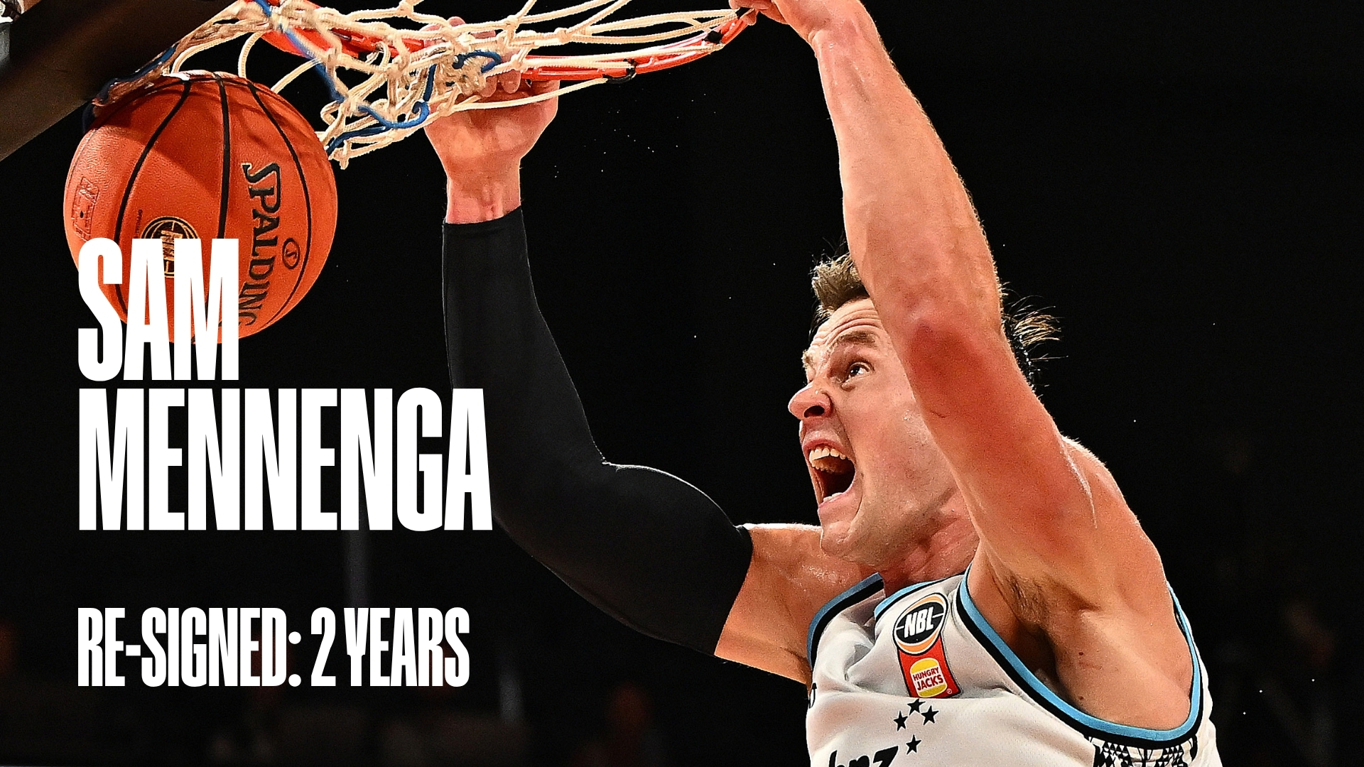Sam Mennenga Re-Signs with BNZ Breakers on Two-Year Deal Following Breakout NBL26 Campaign