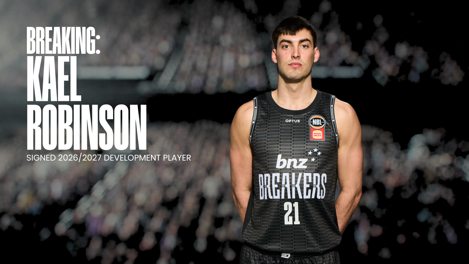 BNZ Breakers Secure NCAA Standout Kael Robinson as Development Player