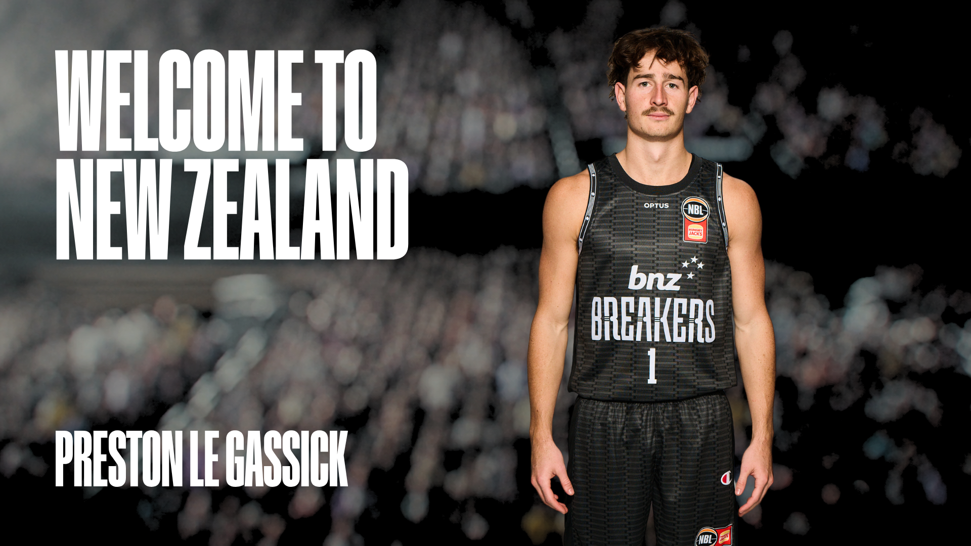 BNZ Breakers Sign "Young Gun" Sharpshooter Preston Le Gassick