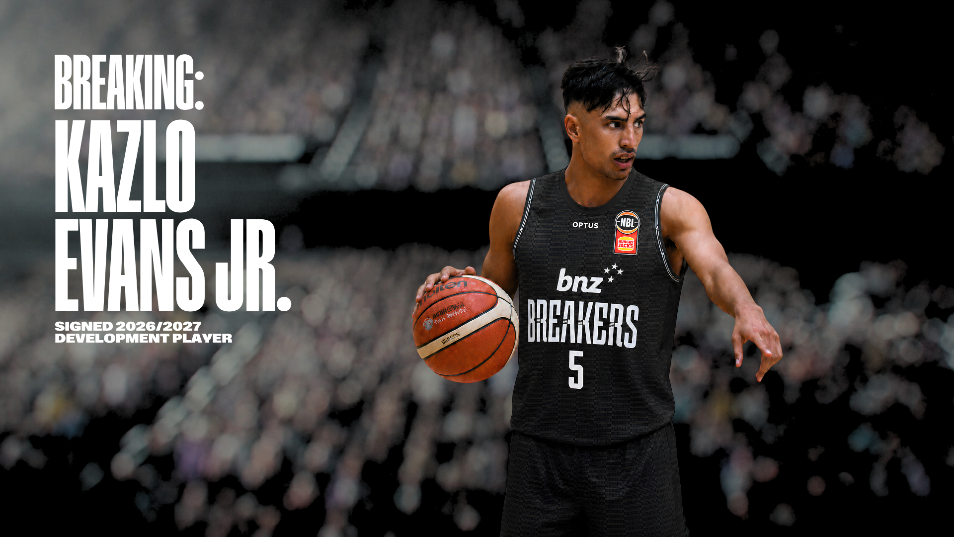 BNZ Breakers sign exciting young Kiwi
