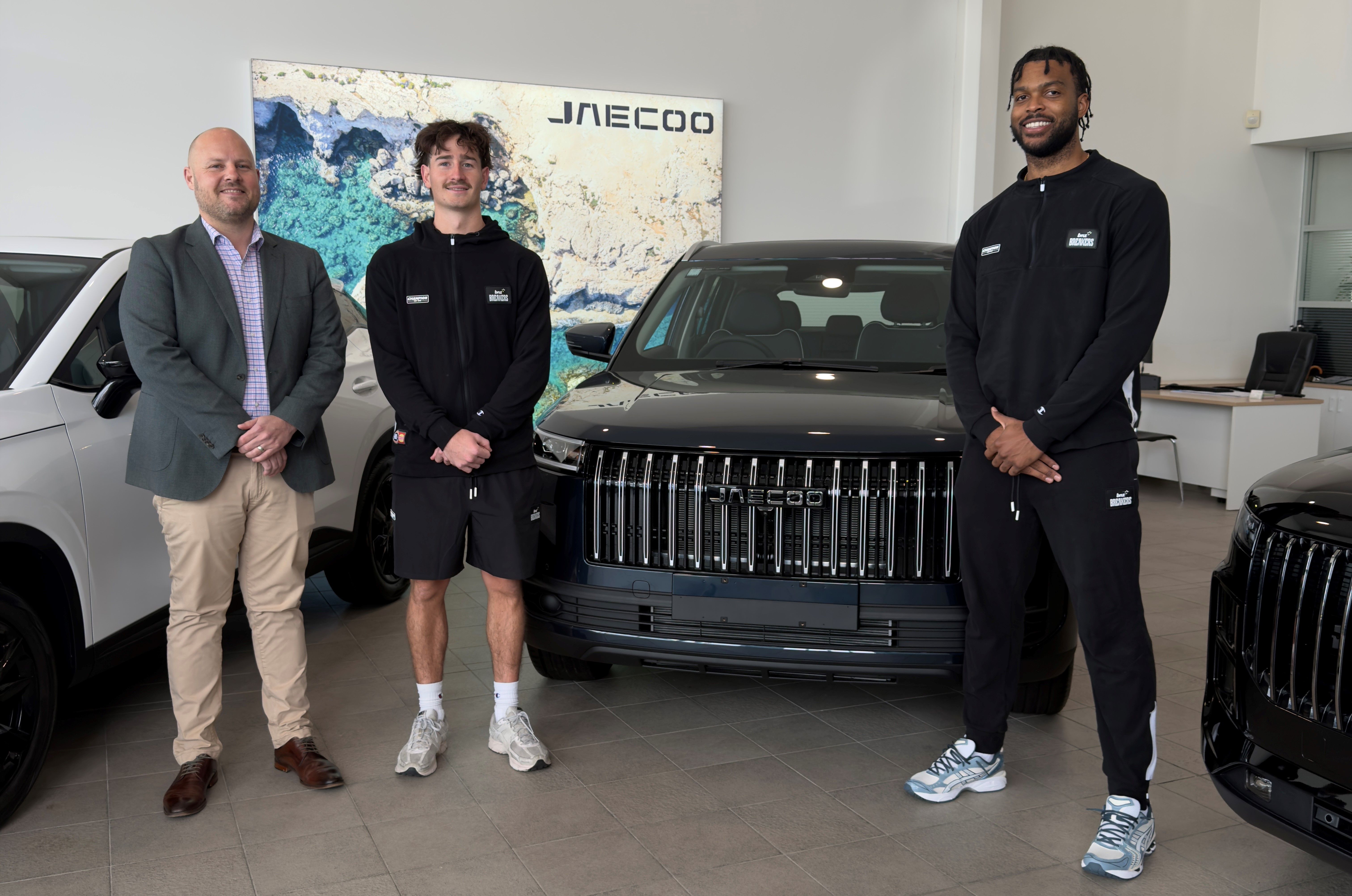 Omoda Jaecoo joins the BNZ Breakers as Official Vehicle Supplier