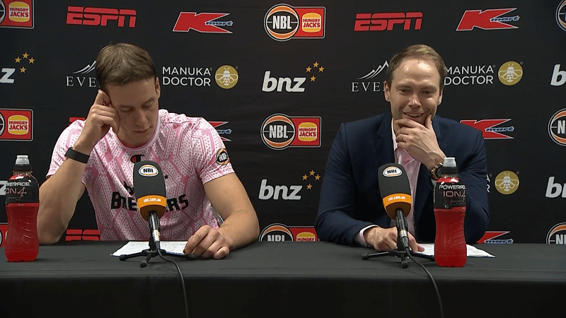 BNZ Breakers v JackJumpers | Round 17 Press Conference