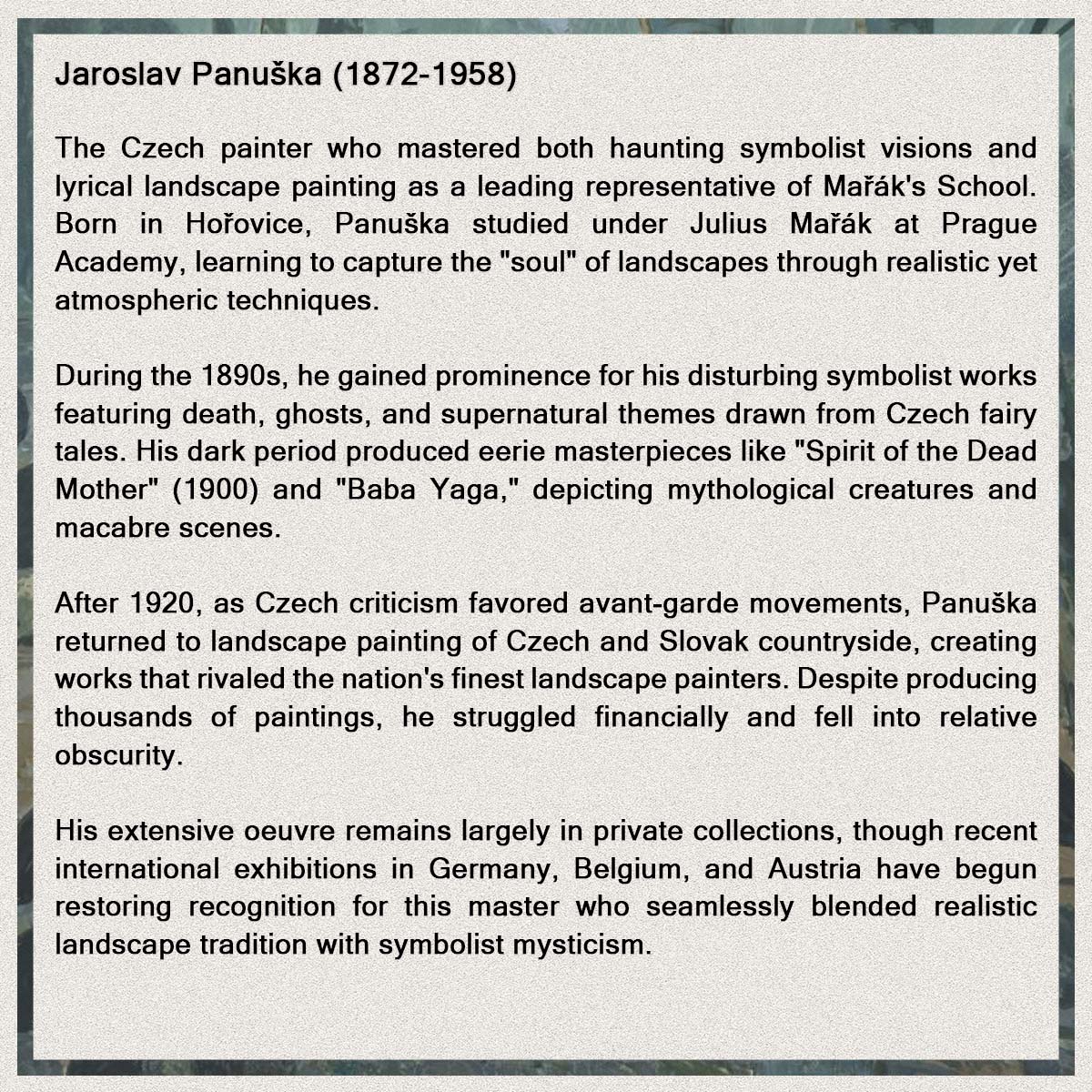 Short bio of Jaroslav Panuška.