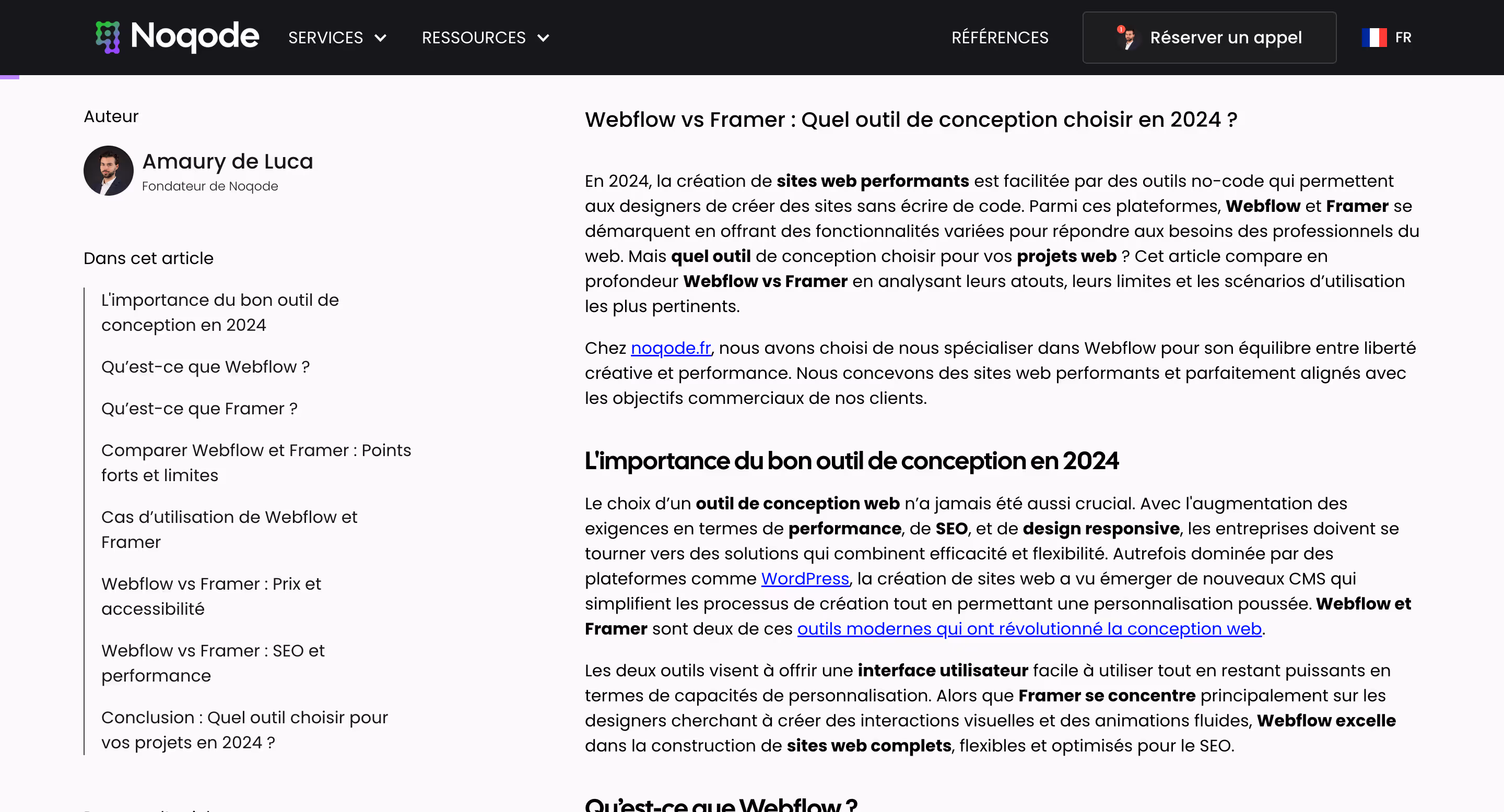 Template article Noqode