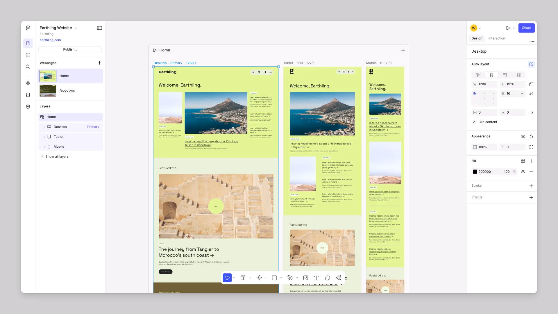 Figma Sites : mise en ligne sans code depuis votre fichier de design