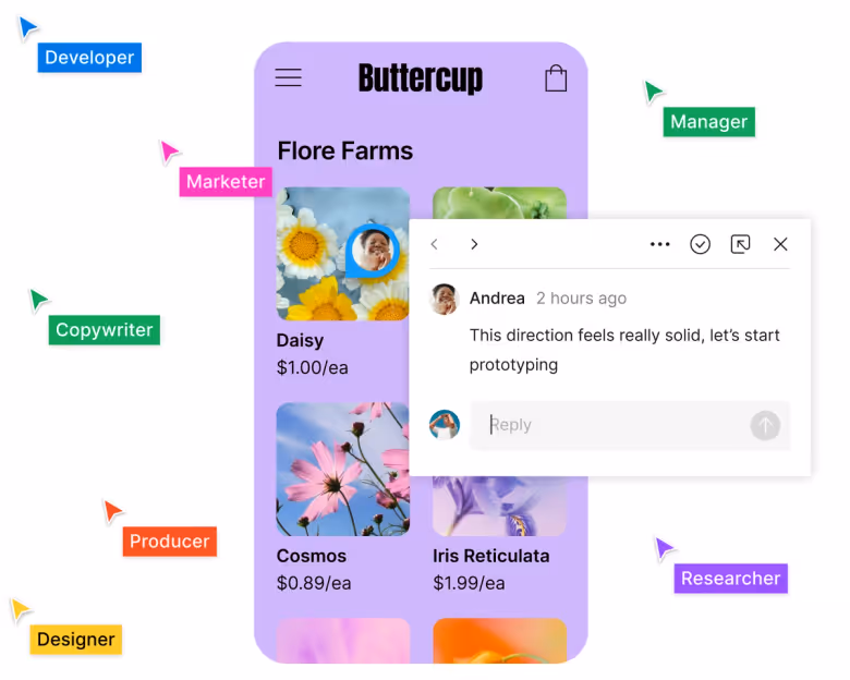 Aperçu de l'outil de design UX/UI Figma