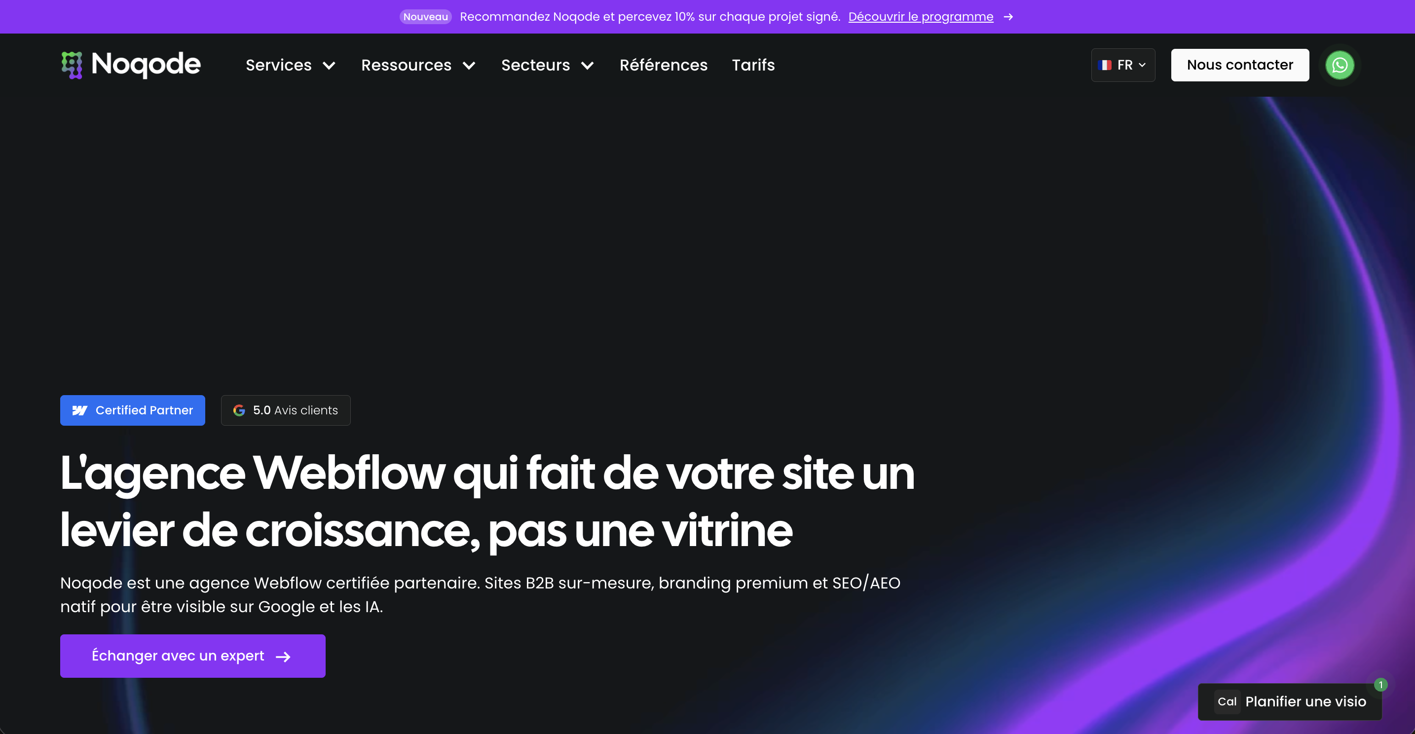 Premium Webflow & Branding agency, Webflow Certified Partner — NPS 9.3/10, 30+ projects, 5/5 client reviews