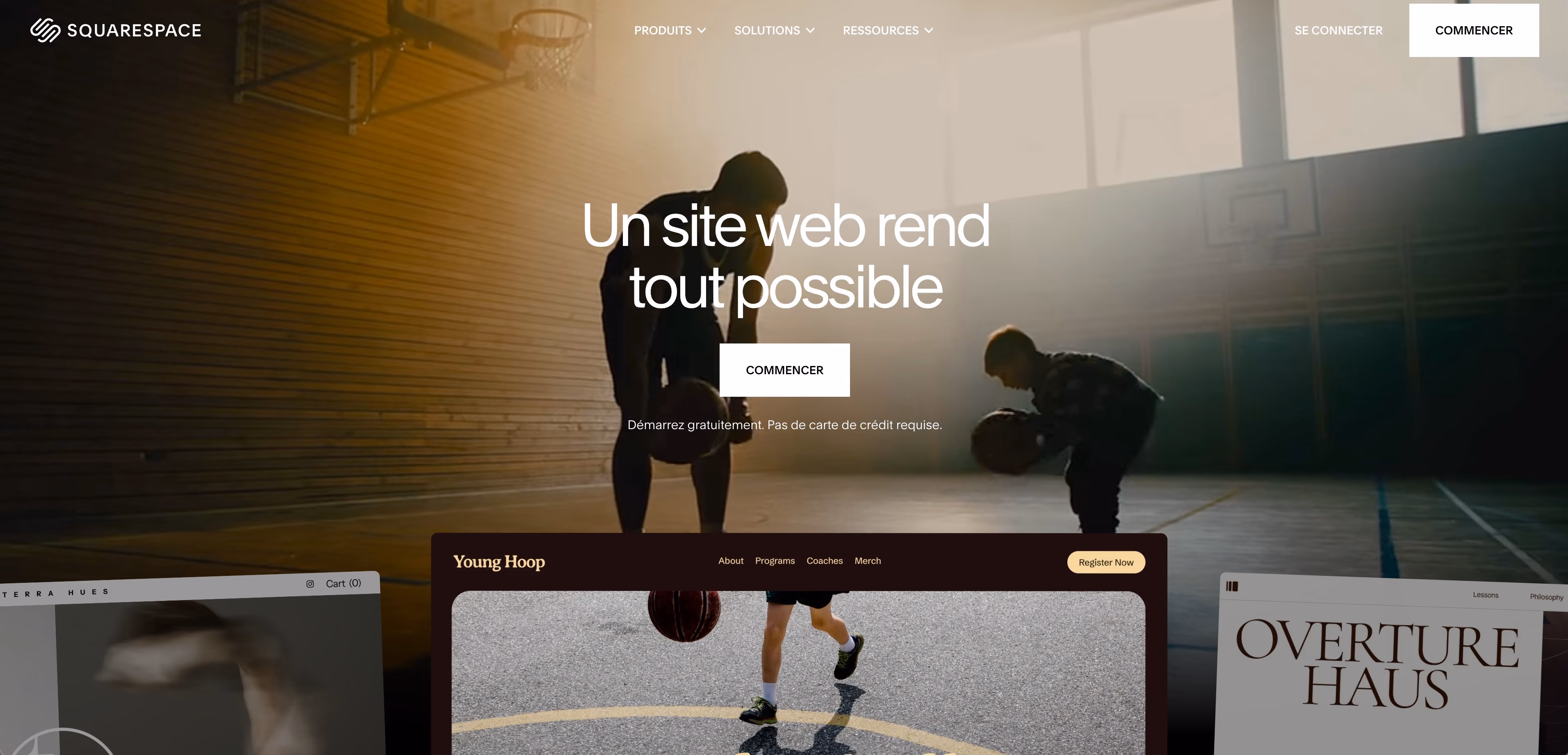 Squarespace, logiciel de création de site web orienté design