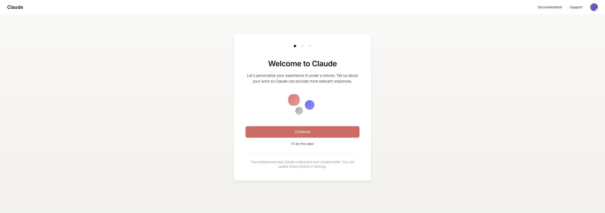 Onboarding screen 1 — Welcome