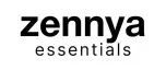 Zennya Essentials logo with black text on white background
