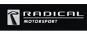 Radical Motorsport logo with white text on black background