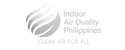 Indoor Air Quality Philippines logo with circular silver design