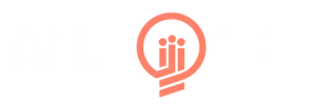 AHG Lab Logo with red circular icon with hand and upward arrow symbolizing growth or success