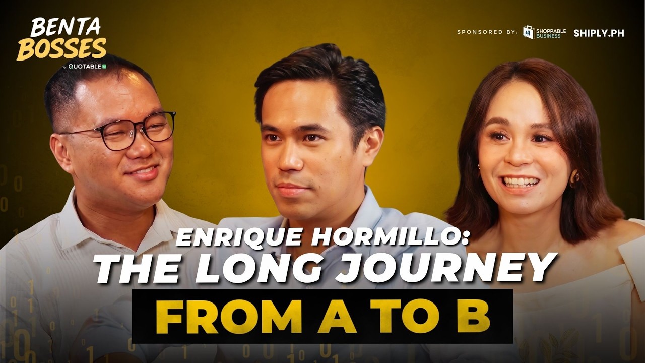 Benta Bosses Episode 1: Enrique Hormillo: The Long Journey from A to B