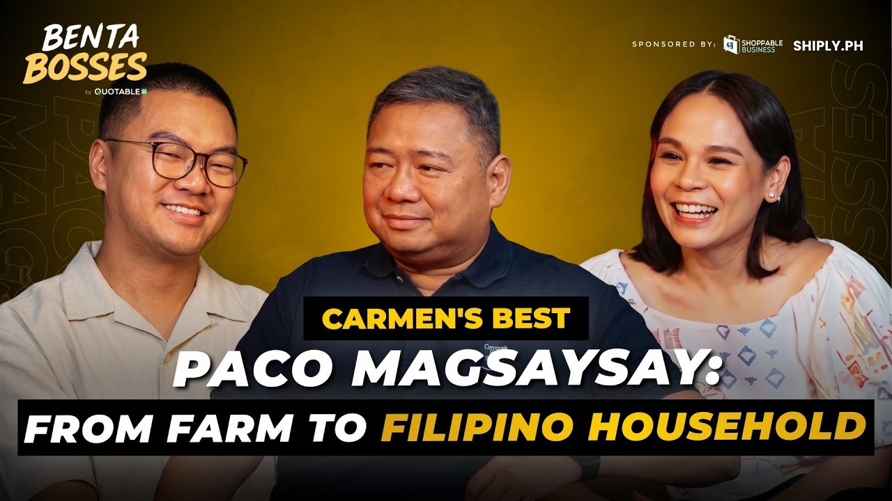 Benta Bosses Episode 11: Carmen's Best, Paco Magsaysay: From Farm to Filipino Household