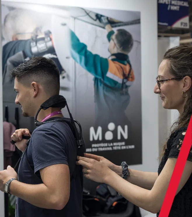 nos experts vous accompagnent - exosquelette nuque