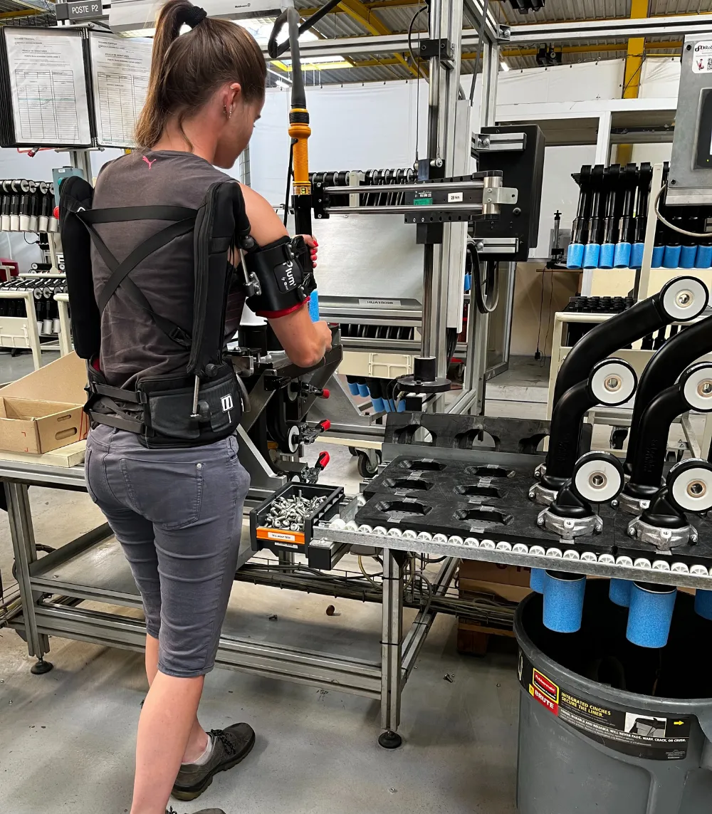 exosquelette industriel temoignage sacred