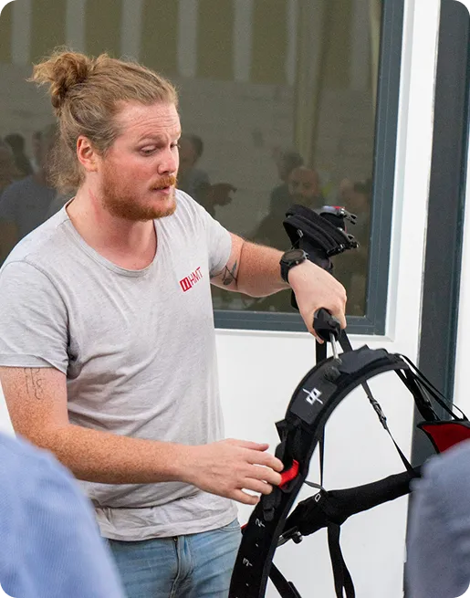4 étapes d'achat exosquelette