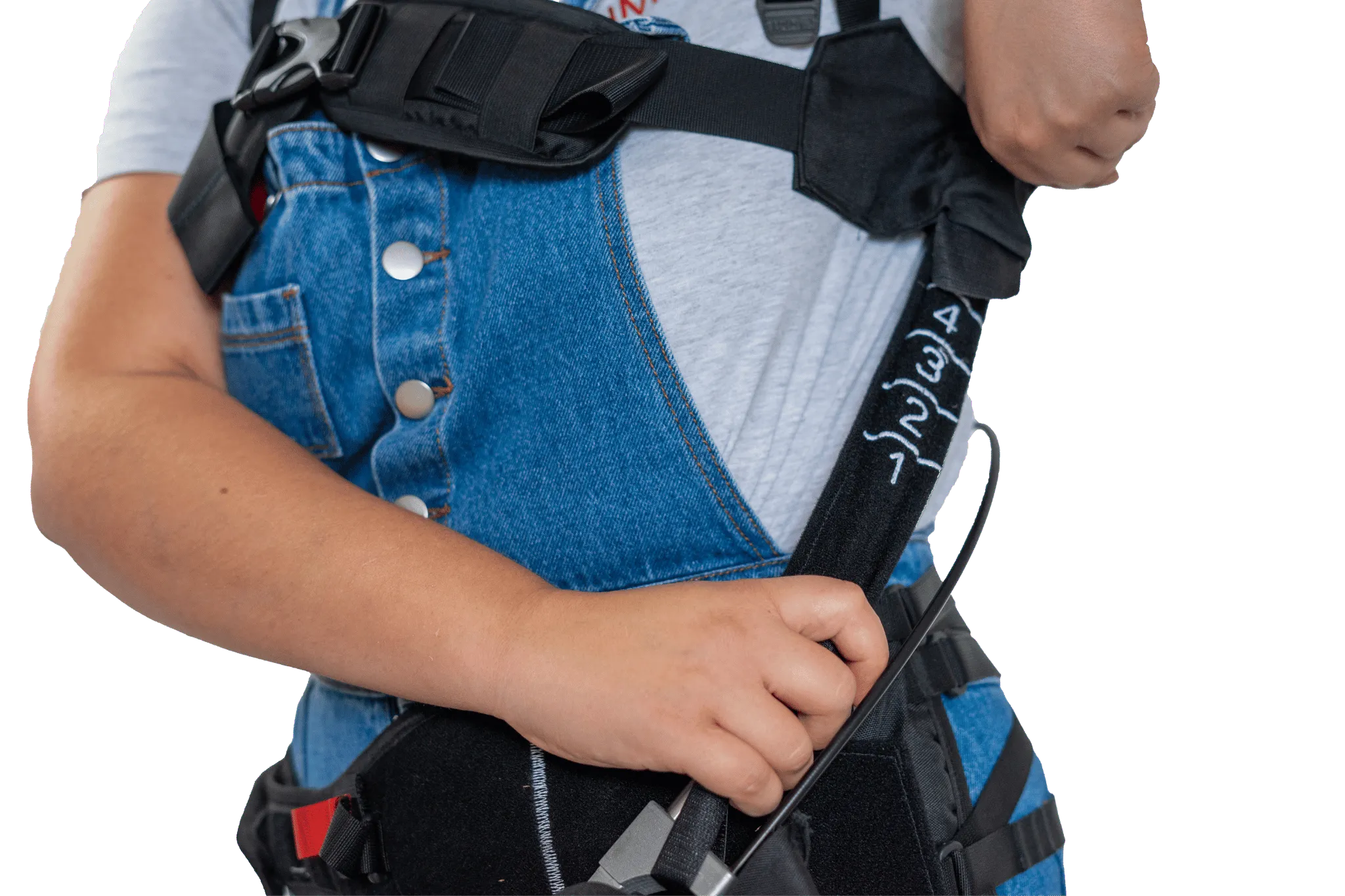 exosquelette wave - réglage 1