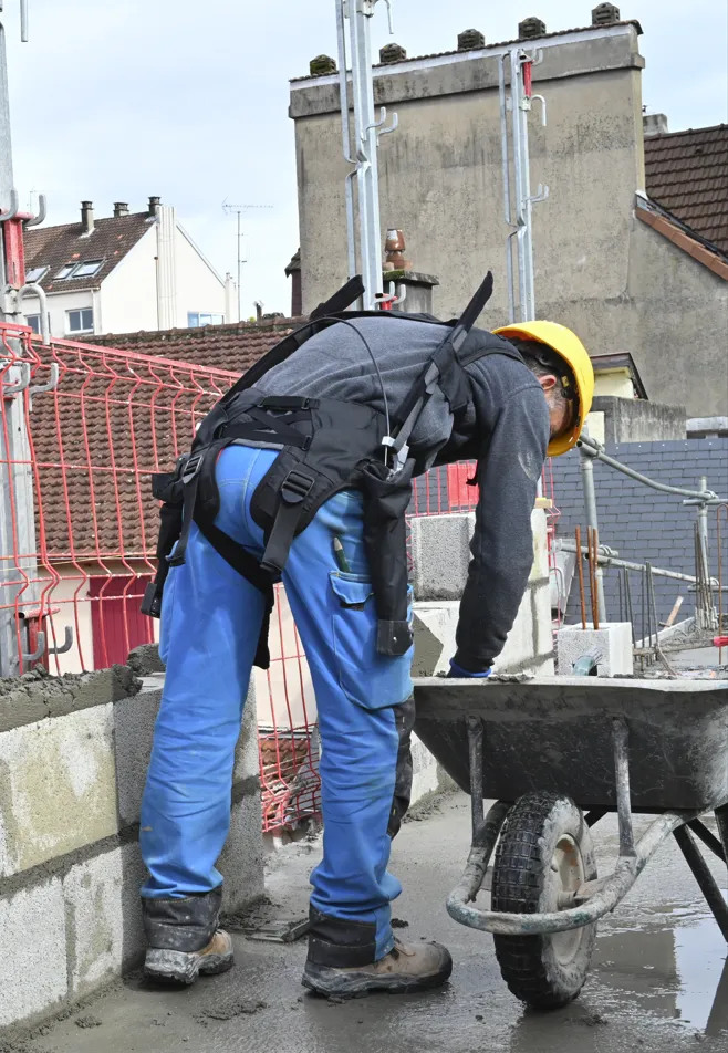 exosquelette wave sur un utilisateur