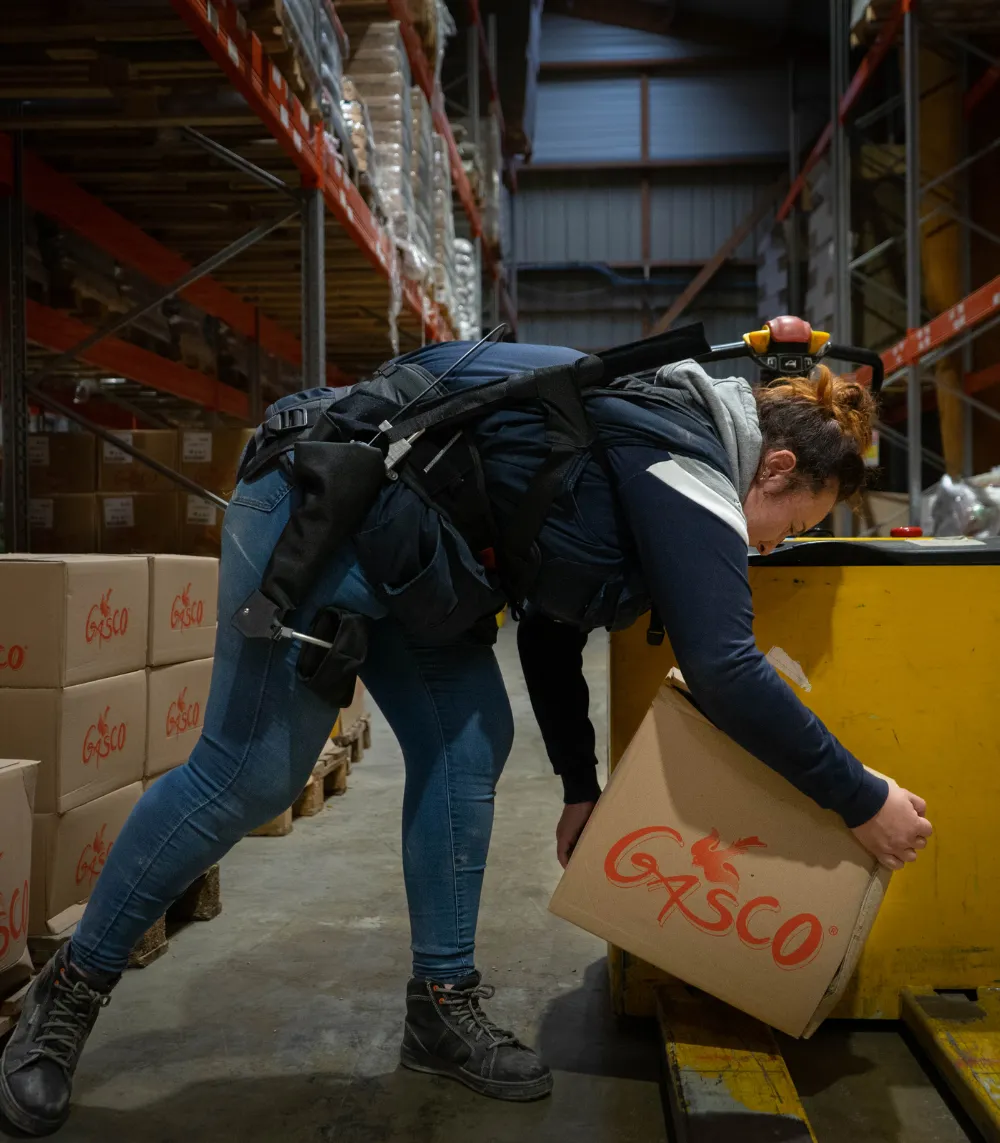 exosquelette manutention - témoignage gasco