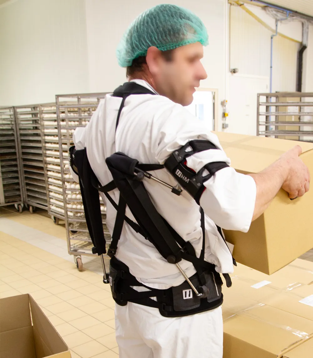 exosquelette dans l'agroalimentaire - témoignage Orvia 1