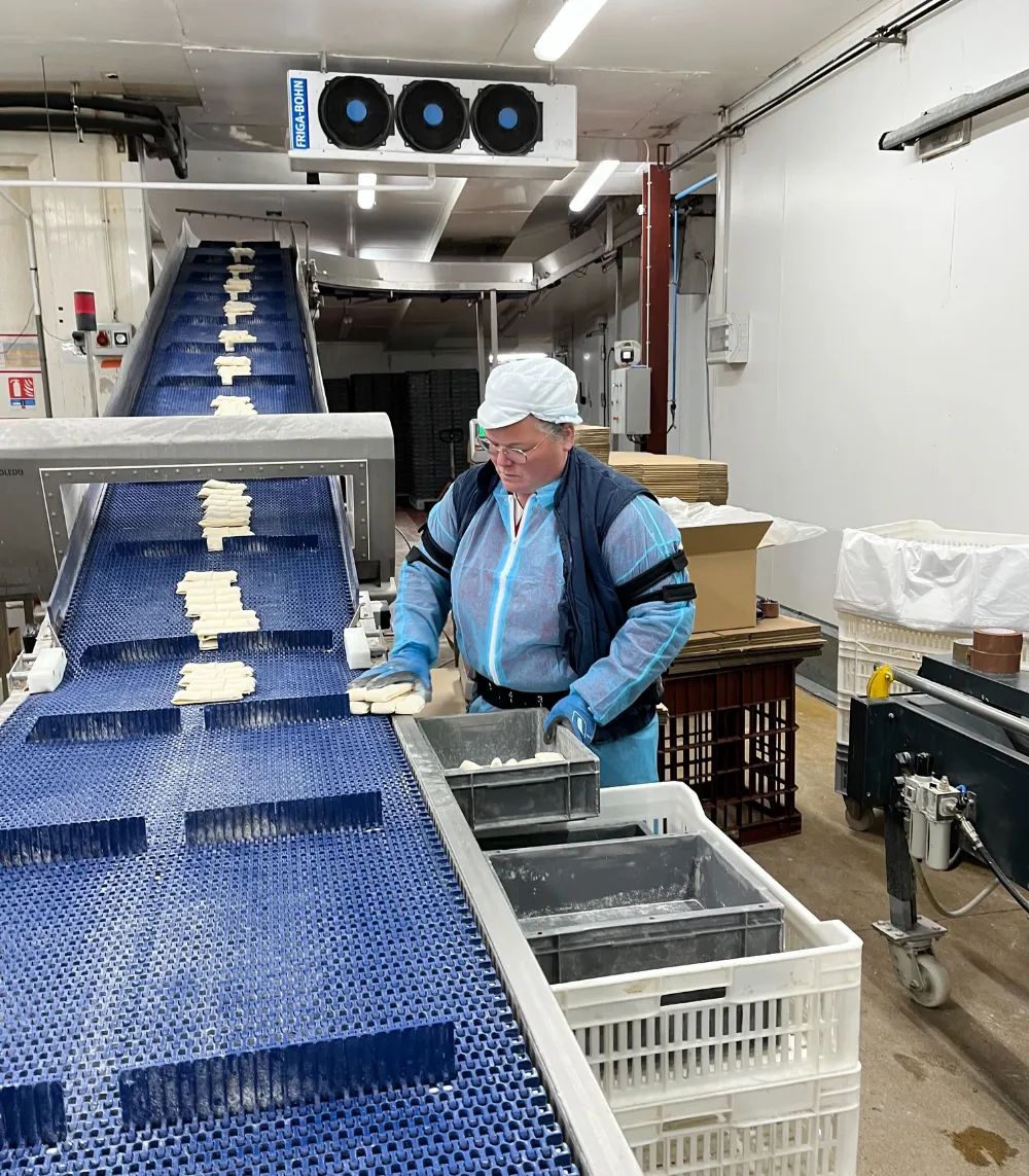 exosquelette dans l'agroalimentaire - témoignage La panetière