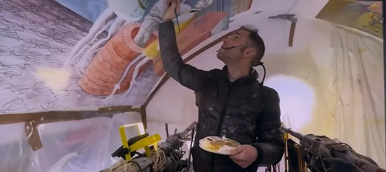 Technologie d'assistance pour restaurateur d'art