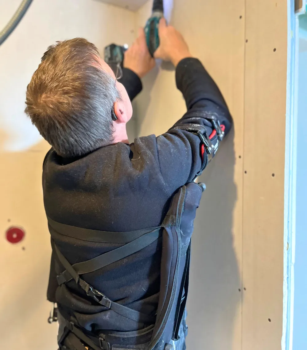Exosquelette platrier - témoinage Jimmy